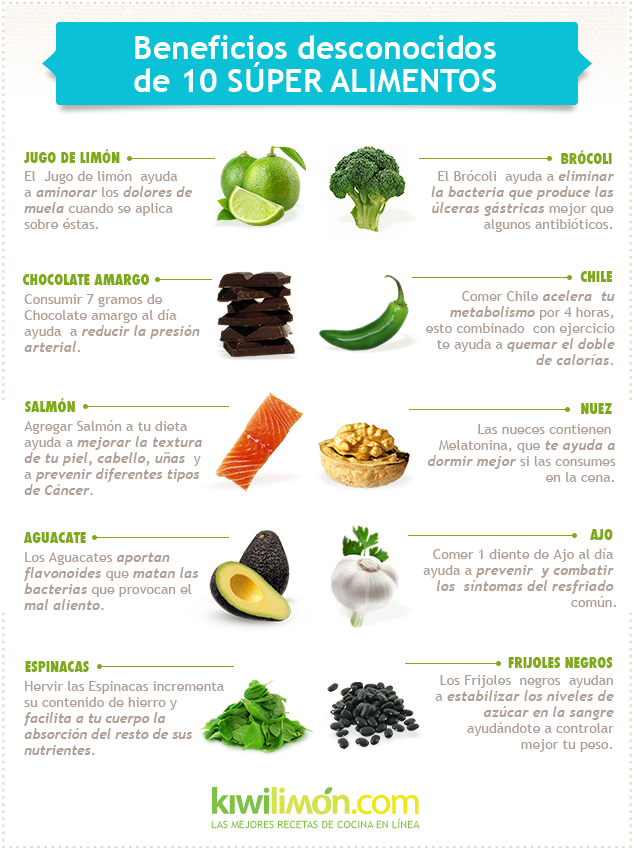 10 Superalimentos para una Súper Salud 1 10 superalimentos para una super salud