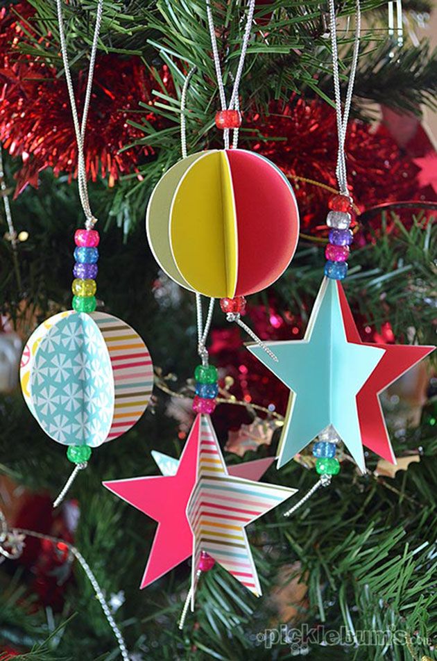 30 adornos navideños para el árbol que puedes hacer tú mismo 1 30 adornos navidenos para el arbol que puedes hacer tu mismo