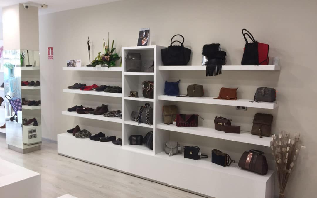 Anaqueles para una zapatería 1 anaqueles para una zapateria