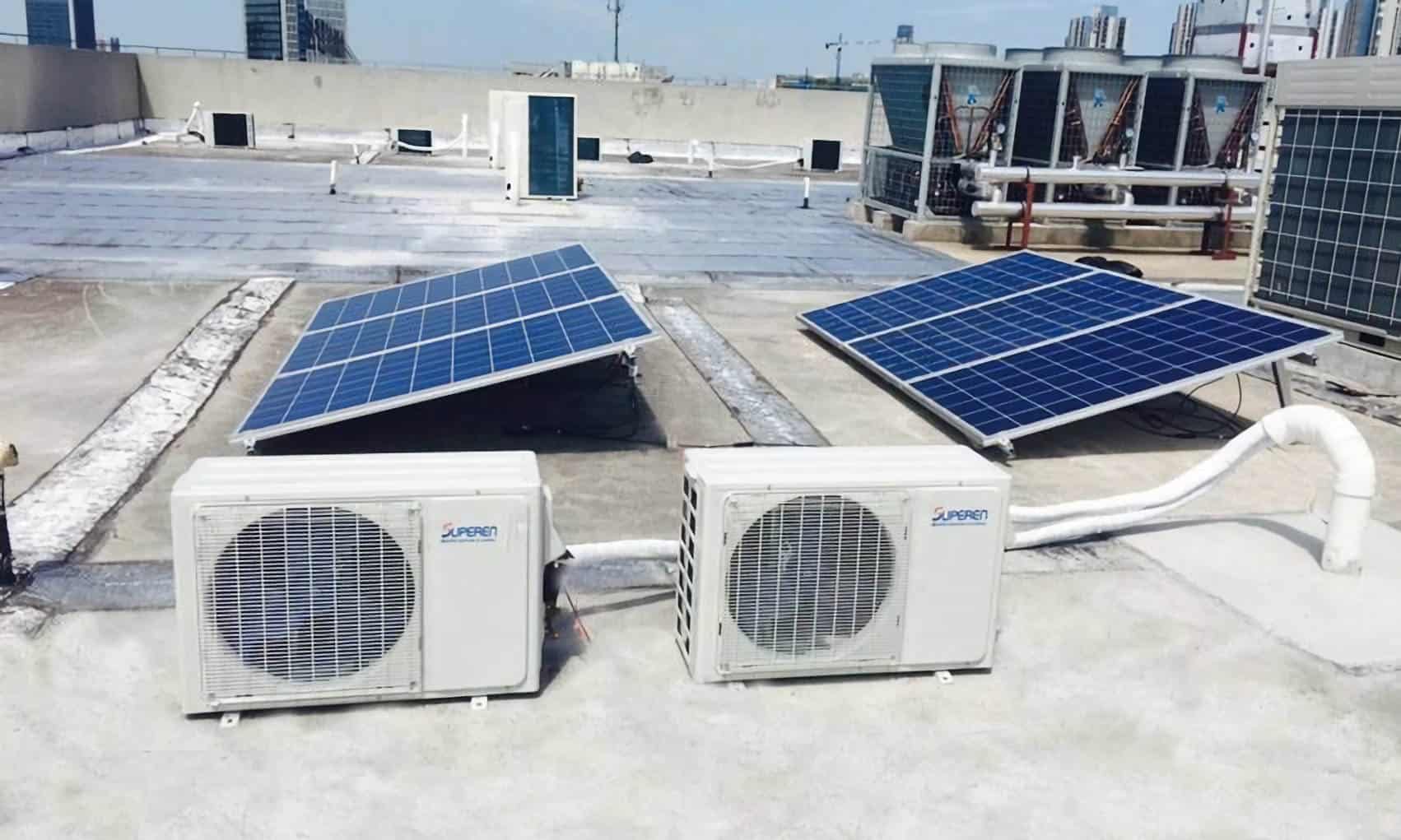 ¿Cómo ahorrar energía en Aire Acondicionado con placas solares? 1 como ahorrar energia en aire acondicionado con placas solares