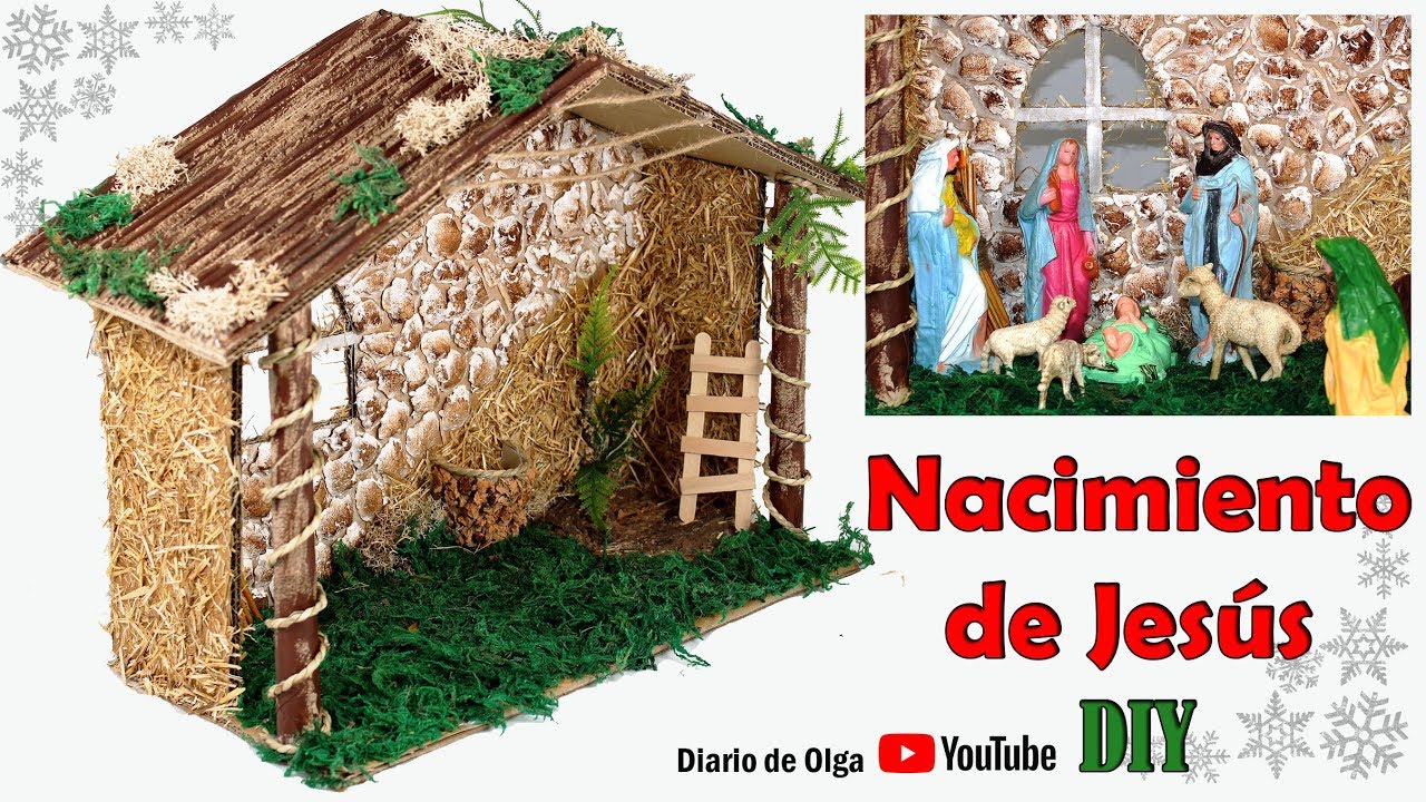 Cómo Construir un Pesebre (Belén) Casero