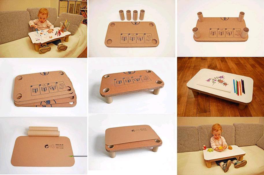 Cómo elegir la mejor mesa de cartón para niños