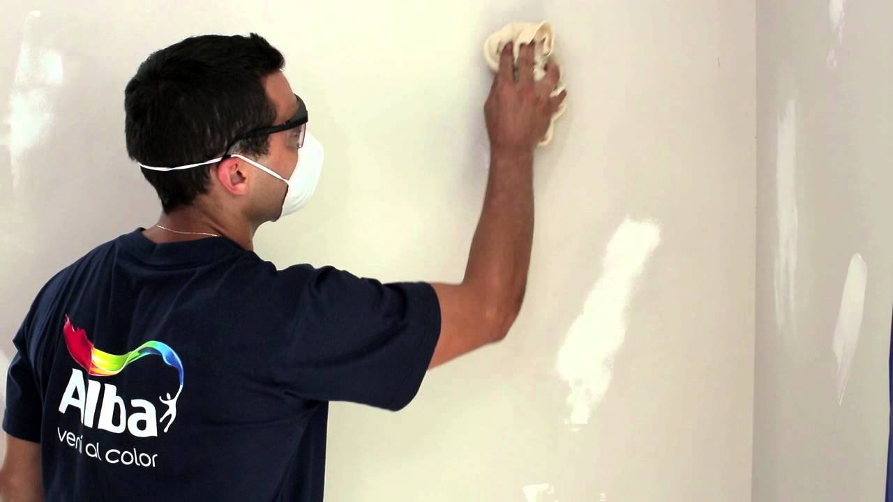 ¿Cómo preparar las paredes para pintarlas? 1 como preparar las paredes para pintarlas