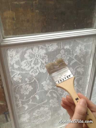 DIY Tapar y decorar las ventanas con tela de encaje 1 diy tapar y decorar las ventanas con tela de encaje